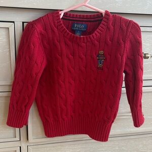 Polo Ralph Lauren Cable Sweater with Bear